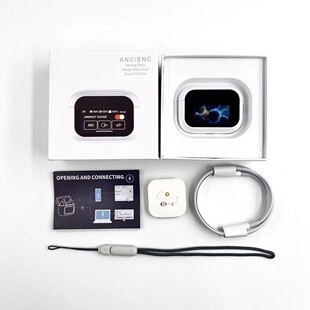 Трансграничный новый Bluetooth-гарнитура a9pro беспроводной вкладыши ANC Активный шумоподавление Экран дисплея сверхдлинное время автономной работы V8