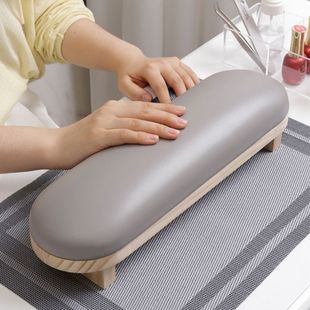 Russian Style Simple Style Nail Art High Hand Pillow suit Hand Pillow Mat Table Mat Log Leather Anti-fouling Nail Shop Sensheng