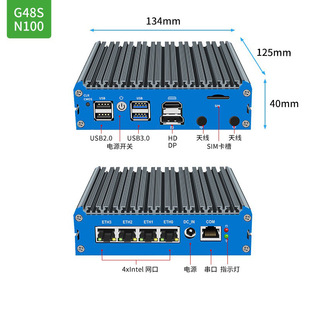Промышленный компьютер Dual Control N100, мини-компьютер N200 I3-N305 N300, шлюз, программное управление маршрутизацией, ROS, брандмауэр