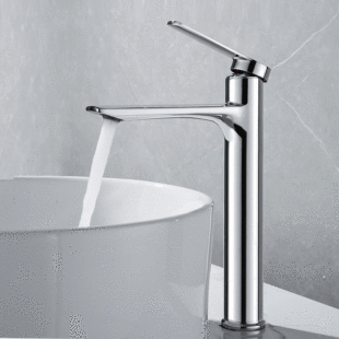 Counter basin faucet cold and hot water single hole bathroom household hand washing basin basin faucet with high precision copper accessories