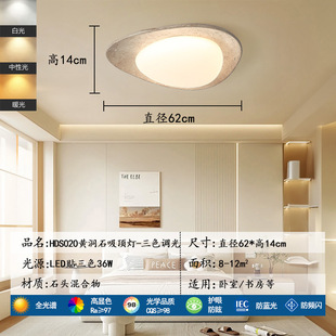 Japanese Style Quiet Style Bedroom Ceiling Lamp Retro Master Bedroom Study Children's Room 2025 New Room Middle Ancient Lamps