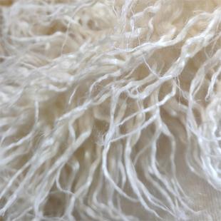 in stock radish silk long hair roll plush fabric clothing toy pillow sofa corset shoe hat fabric