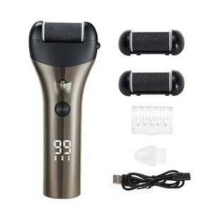 2024 new cross-border digital display three-speed speed electric foot grinder to remove dead skin calluses pedicure artifact foot grinding