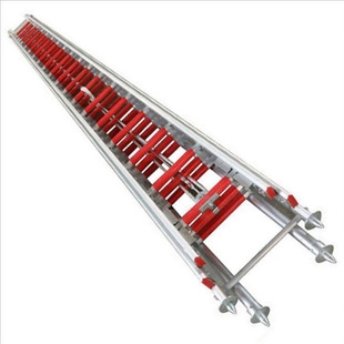 Lightweight 6 m Two-section Aluminum Ladder Lifting Fire Ladder Multi-purpose High Altitude Rescue Ladder
