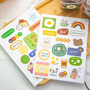 Adhesive sticker design logo label printing laundry detergent poster PVC roll adhesive to develop sealing sticker a