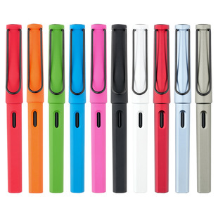 Advertising pen can be made LOGO frosted plastic gel pen high-end business sign pen student posture gift pen wholesale