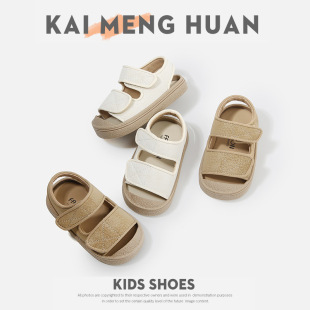 Baby's Soft Bottom Toe Anti-kick Sandals 6-12 Months Boys' Toddler Shoes Infant's Summer Beach Shoes for Women