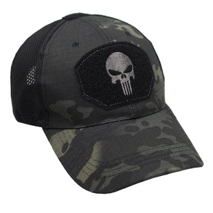Summer Camouflage Baseball Cap Military Fan Outdoor Special Forces Tactical Hat Skull Fishing Sunshade Velcro Cap Men