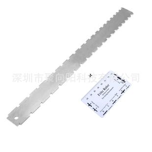 Guitar string pitch string height measuring ruler find flat ruler neck ruler grinding stone T-shaped ruler clearance ruler gasket nail cutter