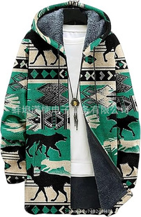 2024 winter new men's cross-border fashion men's youth lapel chenille woolen coat woolen coat mixed batch
