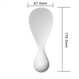 Tumbler Anti-sticking Rice Spoon New Household Vertical Rice Spoon Easy to Clean Rice Spoon Kitchen
