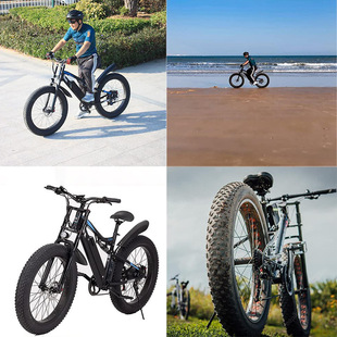 BUCKLOS mountain bike fork aluminum alloy 26 inch * 4.0 shoulder suspension fork black quick release 9*135