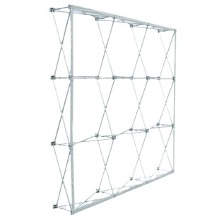 Pull Net display rack wholesale bold aluminum alloy pull net poster rack exhibition sign-in background pull net display rack display wall