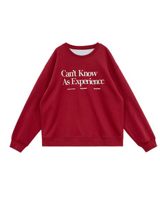 plus size Women's English Pullover Printed Sweatshirt Loose Slimming Round Neck Long Sleeve chubby girl Korean Comfortable Casual Top