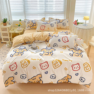 Twill 100 cotton quilt cover single cotton 200x 230 double quilt cover 150x 200cm single student dormitory