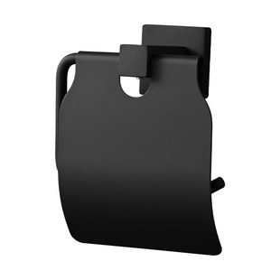Multifunctional wall-mounted tissue holder wall-mounted tissue box roll paper holder toilet paper holder 304 non-perforated toilet paper holder hook