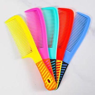 Anti-Static Household Comb for Women, Portable Plastic Comb, Curly Hair Comb, Cute Student Korean Style Large-Tooth Wide-Tooth Comb