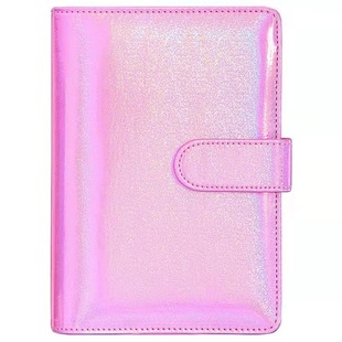 Cross-border laser colorful macaron A6 Journal Book cash budget book A5 loose-leaf notebook girl heart Journal Book
