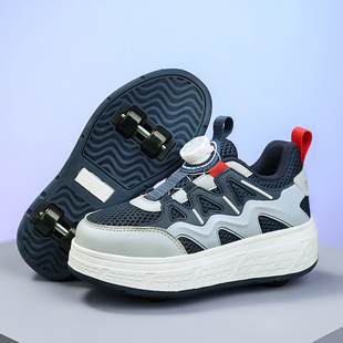 Children's shoes fashion board shoes heyday shoes 2024 spring and autumn mesh large children's wheel shoes for boys and girls sneaker
