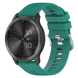 For Jiaming Garmin VivoMove Trend watch band 20MM cross pattern silicone strap in stock