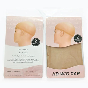 HD паутина для волос HD Wig Cap парик невидимые прозрачные чулки сетка крышка пользовательская упаковка Источник Фабрика Доставка