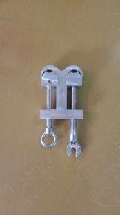 Large and small double-headed insulation lock Rod for live working high-voltage insulation wire operating rod drainage line lock Rod