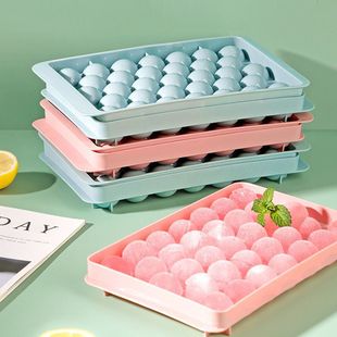 Форма для кубиков льда Домашний замороженный кубик льда Артефакт Бытовой Интернет Популярный Творческий кубик льда Коробка для льда с крышкой Сумка для льда костюм