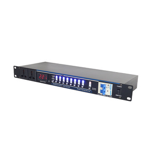 Cross-border power sequencer 8+2-way KTV conference stage bar amplifier audio equipment protector controller