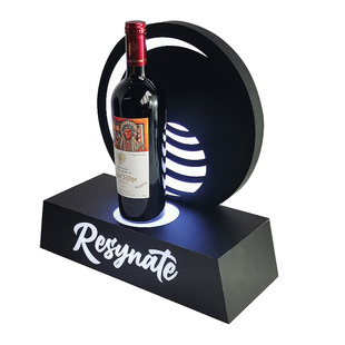Customized Led Illuminated Red Wine Acrylic Display Stand Ktv Red Wine Acrylic Display Stand Bar Display Stand