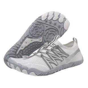 Outdoor Swimming Shoes plus size Men's and Women's Beach Summer New Arrival Rope Skipping Casual Swimming Shoes Five Fingers Wading Shoes