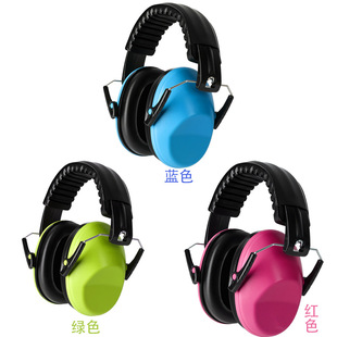 Cross-border Amazon hot selling factory direct supply multi-color optional lightweight child protective earmuffs noise reduction in stock wholesale