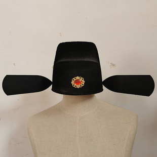 Ancient Costume Hanfu accessories adult official hat flying fish clothing Jinyi Wei hat Zhanzhao chivalrous stage champion hat Wusha hat