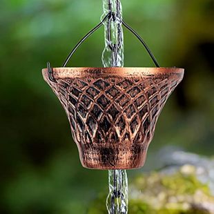 Cross-border Metal Vintage Rain Chain Pendant Drainage Sink Drainage Nozzle Hardware Outdoor Garden Eaves Decoration