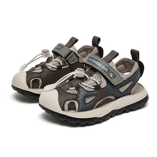 HOBIBEAR summer children's sandals beach shoes hollow sneaker fashion boys baotou sandals factory direct sales