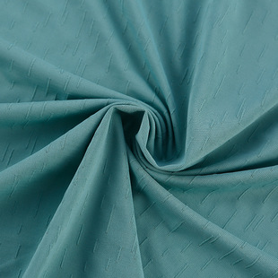 Nylon High Elastic Jacquard Skin Friendly Casual Wear Yoga Quick-drying Silky Fabric Small Horizontal Strip Knitted Fabric