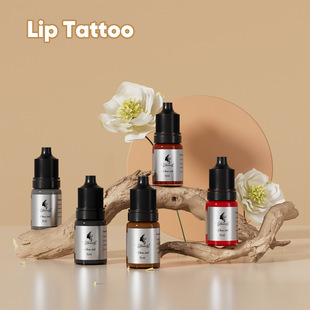 Training and learning eyebrow tattoo pigment 5ml beginners practice tattoo color cream easy to color fog eyebrow floating lip eyeliner pigment