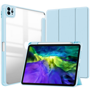 Applicable ipad 10.2 protective case with Pen slot acrylic tablet case ipad air4/5 painted protective case
