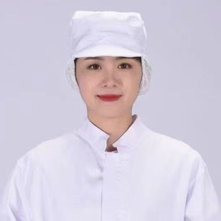 Breathable Net Chef Hat Catering Canteen Kitchen Cooking Anti-oil Smoke Anti-hair Food Factory Workshop Work Hat