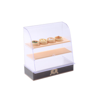 Cake Cabinet Toy Play House Children's Dessert Rack Micro Food Play Micro Model Doll House DIY Small Ornaments