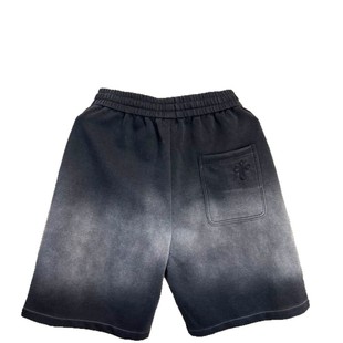 Summer Loose Thin Men's Casual Shorts High Street Trendy Personalized Washed Old Light Luxury Straight Pants