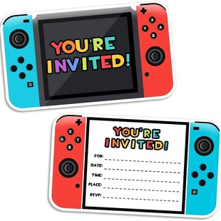 Foreign trade spot You're invited party invitation card you were invited game party invitation card