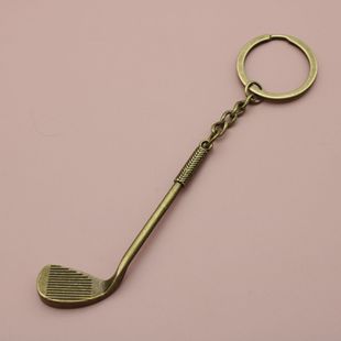 Xiyin Temu AliExpress Amazon Explosions Jewelry Simple Golf Club Keychain Pendant