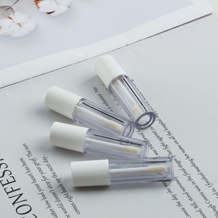 Пятно 2.5ml белая прозрачная трубка для губ косметическая бутылка для губ глазурь для губ
