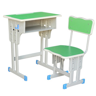 Sichuan Thickened Primary and Middle School Students' Desks and Chairs School Desk Training Table Tutoring Class Home Children's Learning Table Set