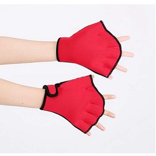 Cross-border hot selling diving flippers 2MM snorkeling surfing swimming gloves anti-scratch anti-piercing hand protection fingerless gloves