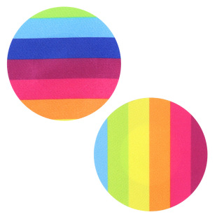 Kaya cross-border hot multi-shaped in stock anti-bump nipple stickers wholesale women's chest stickers sexy satin rainbow breast stickers