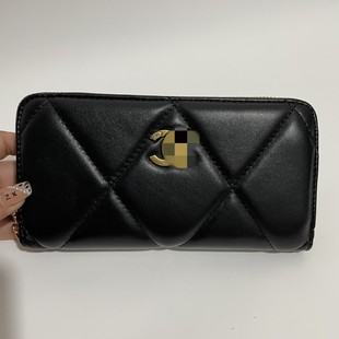 Lingge Wallet high quality first layer cowhide card bag for men and women xiangfeng poplar forest multi-card coin purse clutch