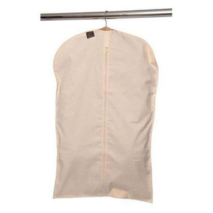 Factory wholesale clothes dust cover breathable suit bag clothes cover cotton coat storage hanging bag in stock foreign trade