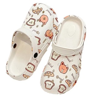 2025 Women's Cave Shoes Non-slip Thick-soled Sandals Cave Shoes Student Cute Outwear Beach Shoes Women's Slippers