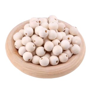 Factory straight hair wooden beads wholesale log color lotus wood loose beads diy jewelry accessories handmade beaded material wooden beads